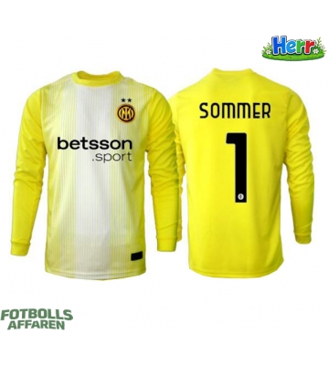 Inter Milan Yann Sommer #1 Målvakt Bortatröja 2025-26 Långärmad